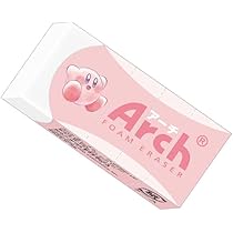 星のカービィ　消しゴム　Arch　アーチ消しゴム　4個セット Amazon | カミオジャパン 星のカービィ アーチミニ消しゴム